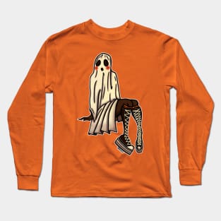 Sneaker Ghost (Dark Version) Long Sleeve T-Shirt